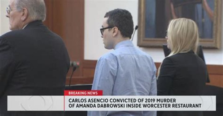 
What did Carlos Asencio do? Suspect convicted in the brutal murder of ex-girlfriend Amanda Dabrowski 